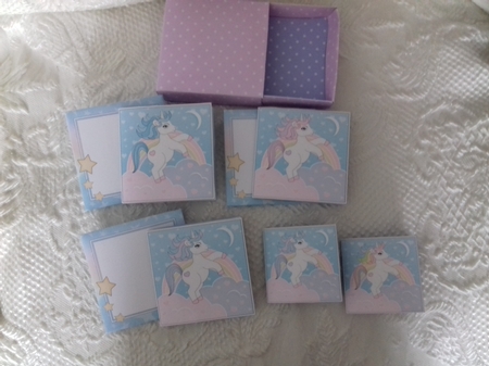3D Top Drawer Cards Bumper Kit  -  Cute Little Unicorns by Christine Garner