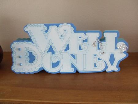 Scalloped Layered Well Done Card by Christine Nardone