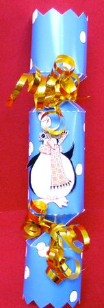 Penguin Cracker 2 by Christine Pagan