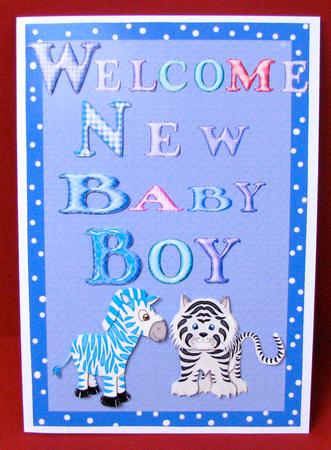 Welcome Baby Boy by Christine Pagan