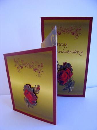 Anniversary Rose by Christine Pagan