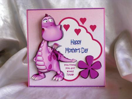 No Smoke Without Fire - Mothers Day Card by Christine Pagan