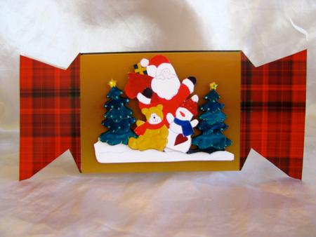 Santa Cracker by Christine Pagan