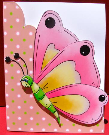 Cherry Fly Cut & Fold by Christine Pagan