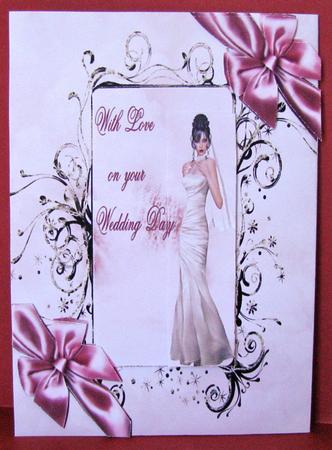 Wedding Card and Insert by Christine Pagan