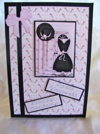 Spoil Yourself Female Card Front by Christine Pagan