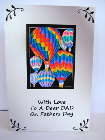 Hot Air Balloons Decoupage by Christine Pagan