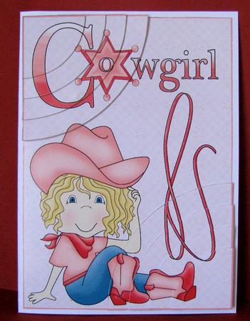 Cowgirl Corner Duo by Christine Pagan