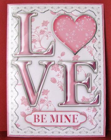 Love 2 Step by Step Card Front by Christine Pagan