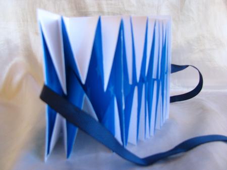 Blue Christmas Explosion by Christine Pagan