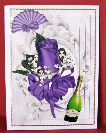 Purple Rose, Pyramids by Christine Pagan