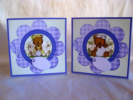 Lily Bear Quick Toppers Pyramid & Decoupage by Christine Pagan