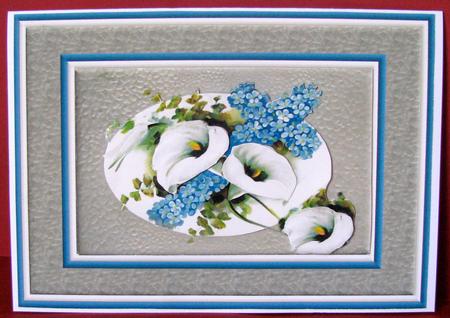 Lilies Quick Card by Christine Pagan
