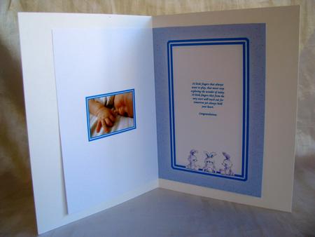 Sleeping Baby Boy Insert by Christine Pagan