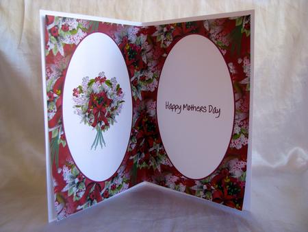Mothers Day Bouquet Insert by Christine Pagan