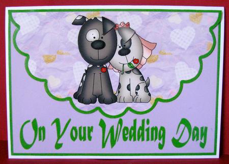Puppy Wedding by Christine Pagan