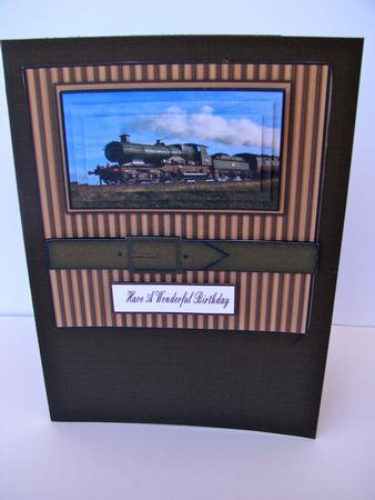 Birthday Train by Christine Pagan