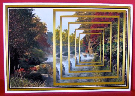 Water Mill Quick Card by Christine Pagan