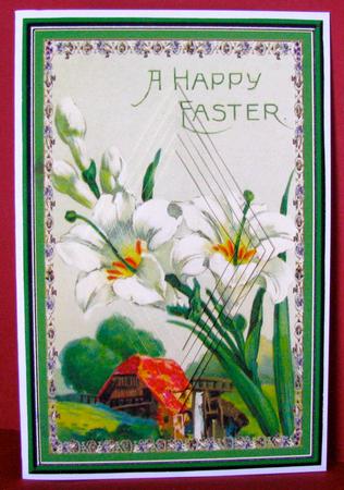 Water Mill and Lilies by Christine Pagan
