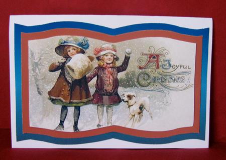 Children at Christmas by Christine Pagan