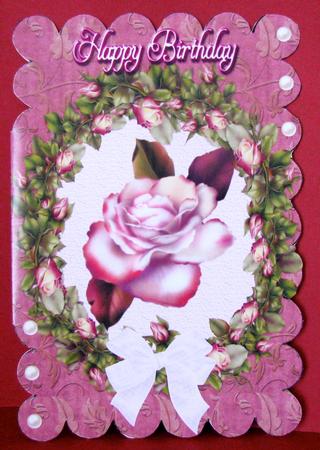 Scalloped Edge Floral by Christine Pagan