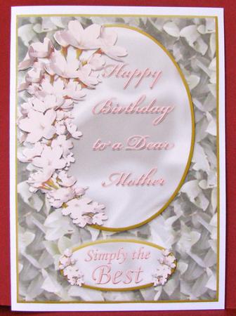 Simply the Best Daughter/mothers Birthday Pink by Christine Pagan