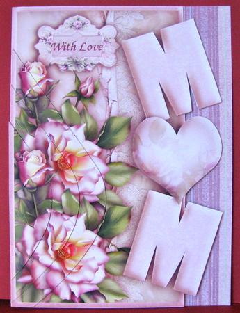 Over the Side Mum Roses & Stacker by Christine Pagan