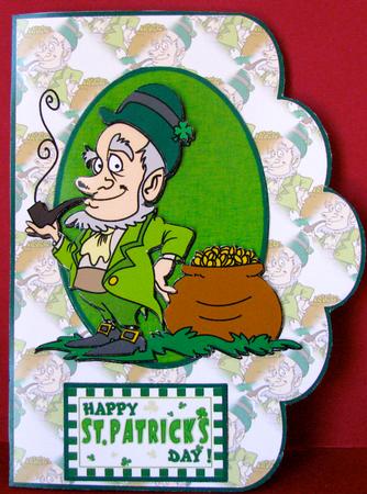 St. Patricks Day Scallop Edge by Christine Pagan