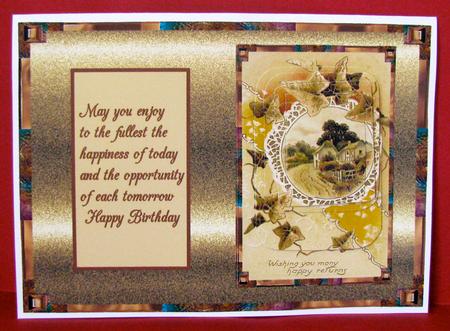Out in the Country Quick Card by Christine Pagan