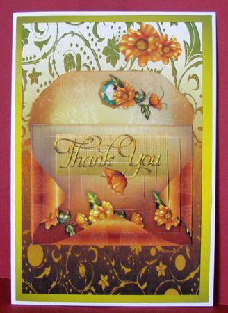 Thank You in Gold by Christine Pagan