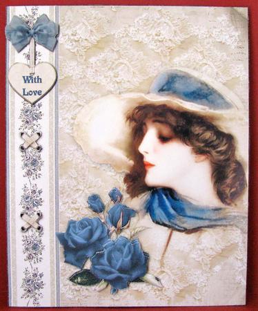 Elegant in Blue by Christine Pagan