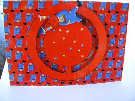 Clown Circle Slider by Christine Pagan