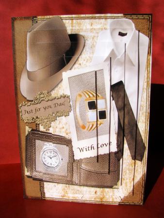 Fathers Fashion Pyramid Sheet by Christine Pagan