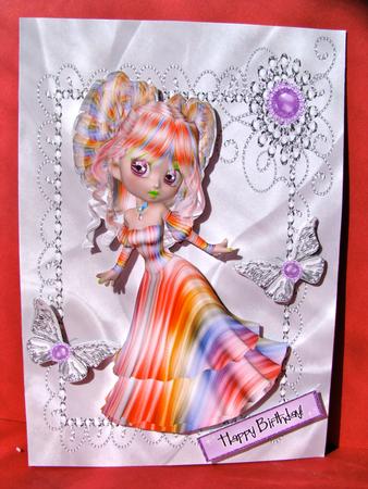 Rainbow Girl! by Christine Pagan