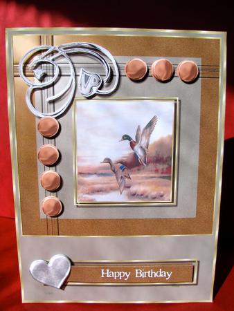 Take Flight Card Topper by Christine Pagan
