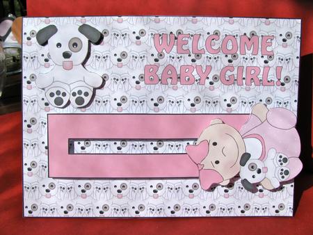 New Baby Girl Penny Slider by Christine Pagan