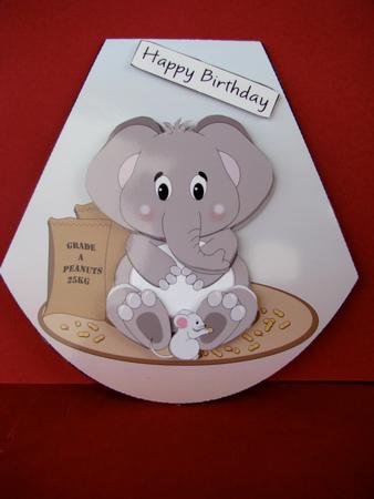 Hungry Elephant by Christine Pagan