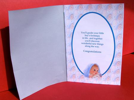 Baby Boy Insert 1 by Christine Pagan