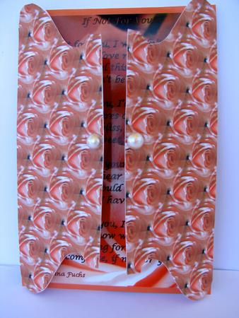 Peach Rose of Love by Christine Pagan