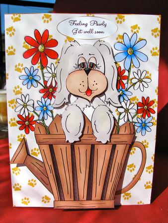 Puppy Love Feeling Pawly by Christine Pagan