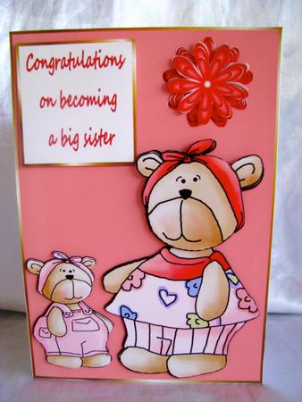 Congratulations on Becoming a Big Sister by Christine Pagan