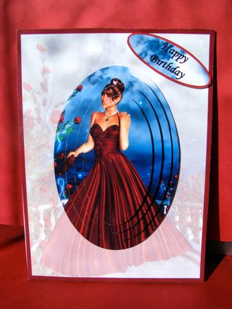 1st Ball Card Front and Pyramid 2 by Christine Pagan