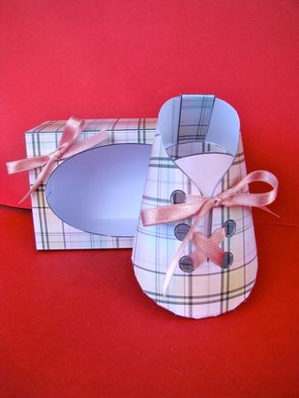Baby Girl Trainer Kit with Box - Pastel Plaid by Christine Pagan