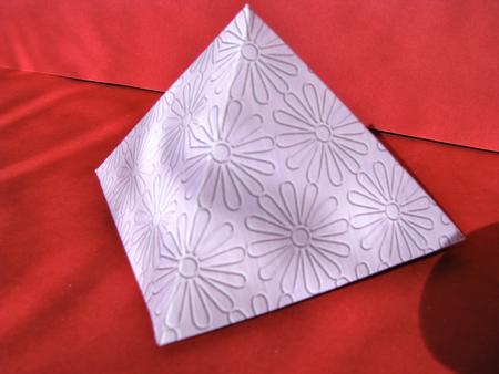 'metallic Daisy Embossed' Backing Paper by Christine Pagan
