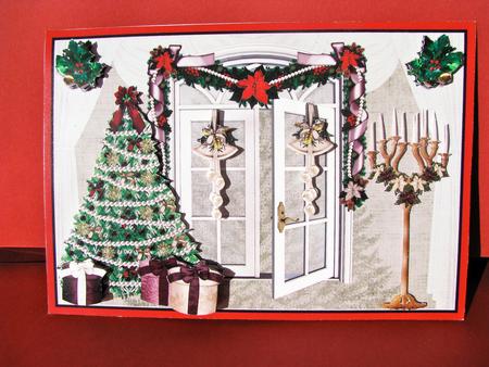 My Christmas Window by Christine Pagan