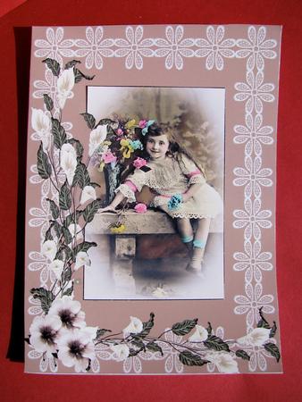 Floral Card Fronts -02 by Christine Pagan