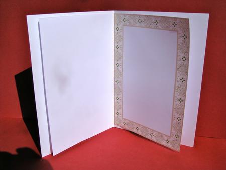 Cream Rose Hearts Bouquet, A5 Insert Sheet by Christine Pagan
