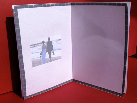 Wedding Couple on Beach Insert by Christine Pagan