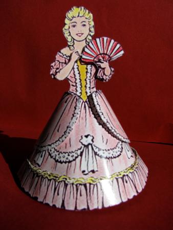 Stand Up Lady in a Crinoline Step by Step by Christine Pagan