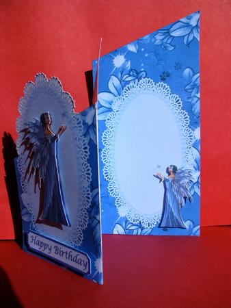 Blue ~fairy by Christine Pagan
